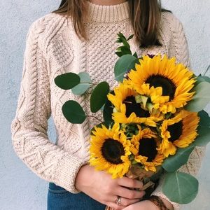 L.L. Bean Signature Cable Knit Fisherman Sweater